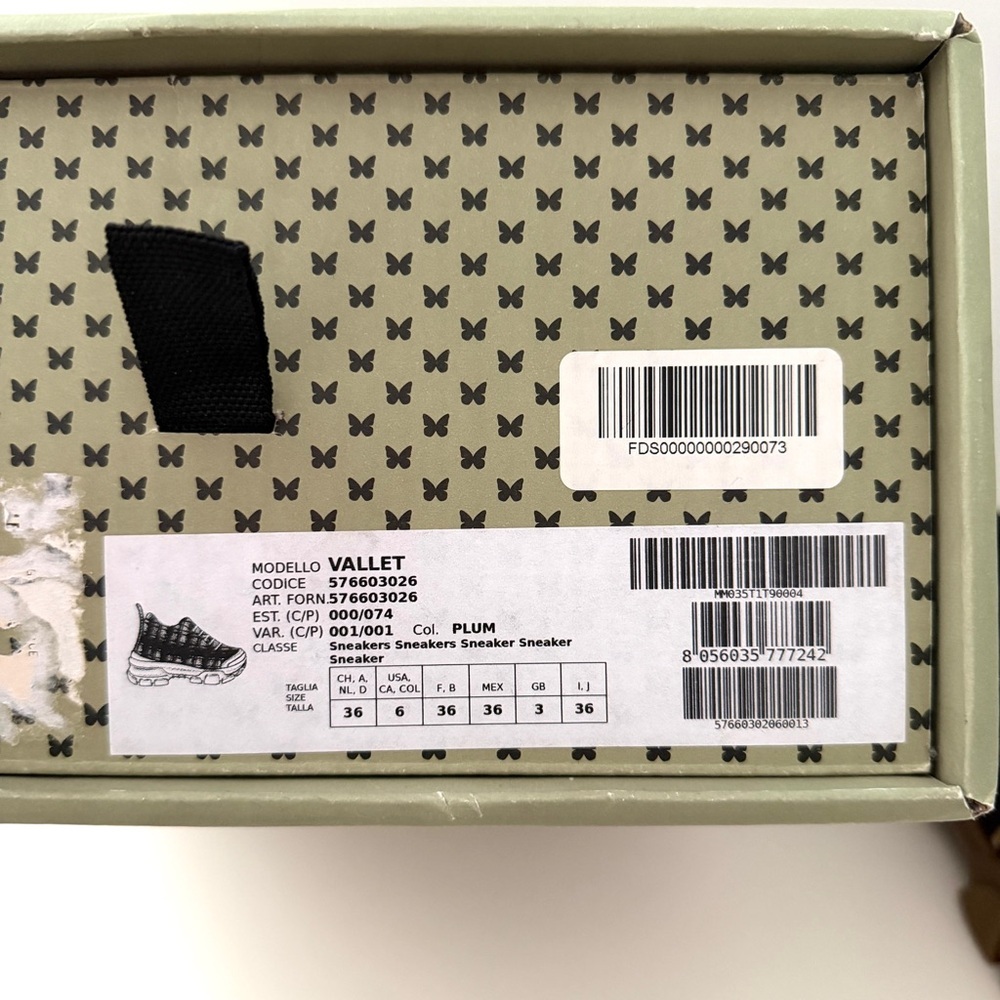 Max Mara Weekend Women's Checkered Sneakers - Picture 10 of 14